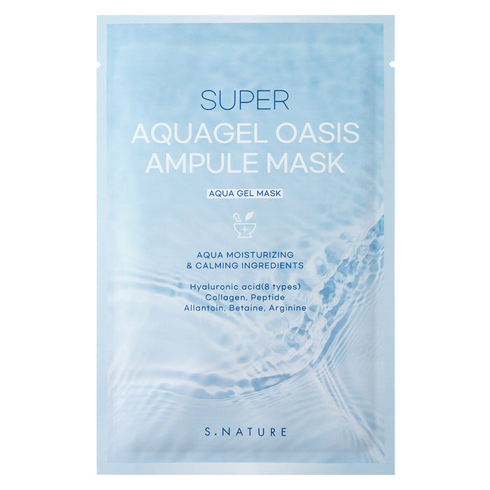 [S.NATURE] Aquagel Oasis Ampule Mask
