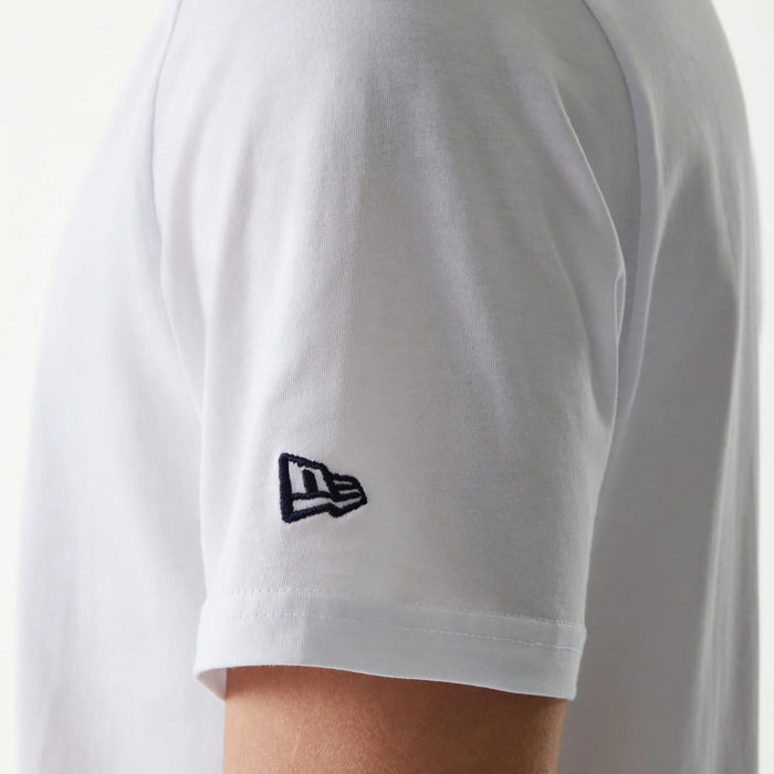 The Male model is wearing St. Louis Cardinals MLB Regular White T-Shirt 6