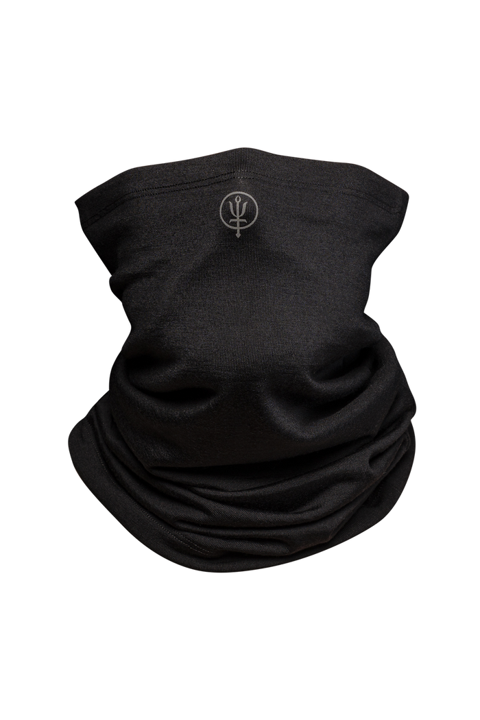 SM Cut of Out Stealth Neck Gaiter In Black (GM)