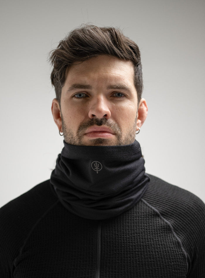 Hem Studio Image of accessory, Stealth Neck Gaiter in Black (SS Accessory)