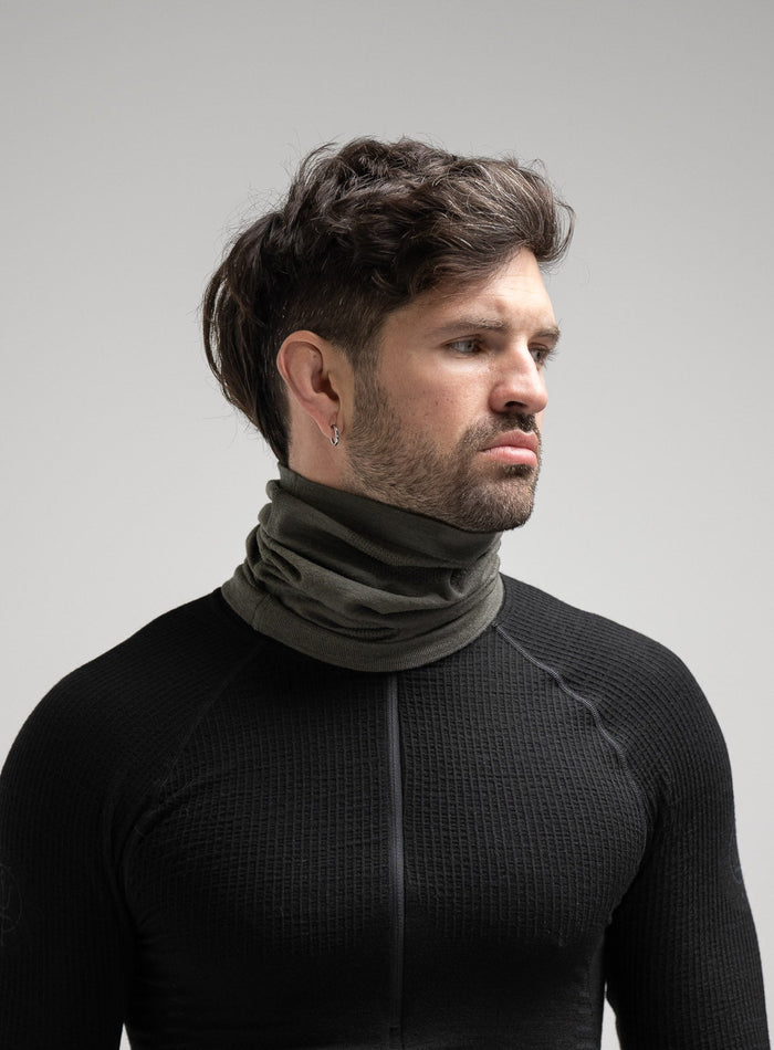 Hem Studio Image of accessory, Stealth Tech Warmer in Khaki (SS Accessory)