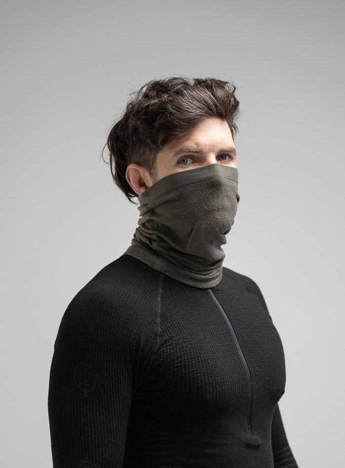 Hem Studio Image of accessory, Stealth Tech Warmer in Khaki (SS Accessory)