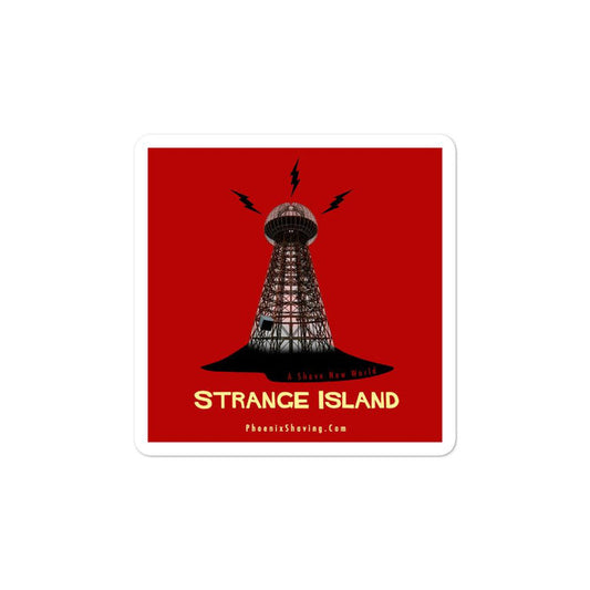 Strange Island Vinyl Bubble-Free Stickers | Available In 3 Sizes - Phoenix Artisan Accoutrements