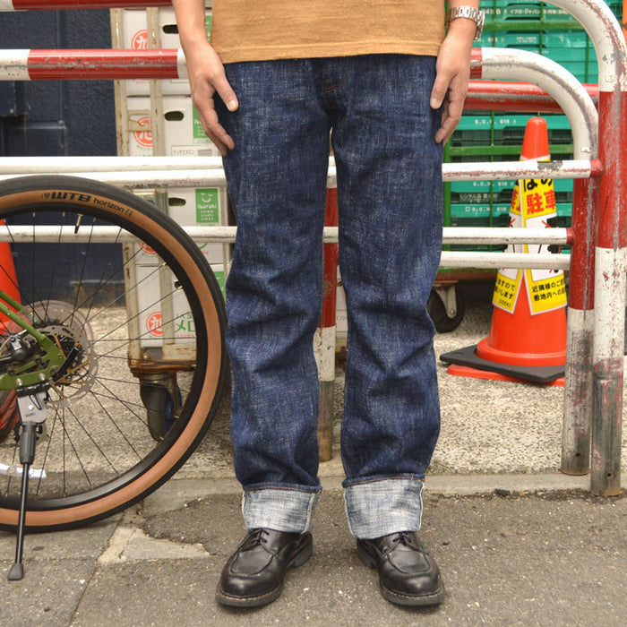 STUDIO D'ARTISAN "D1894" 双藍 (Dubble Indigo) Jeans
