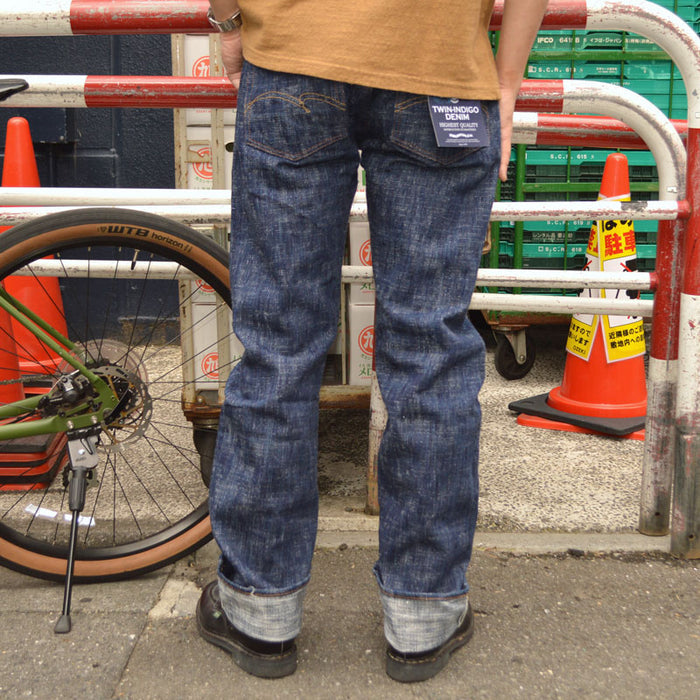 STUDIO D'ARTISAN "D1894" 双藍 (Dubble Indigo) Jeans