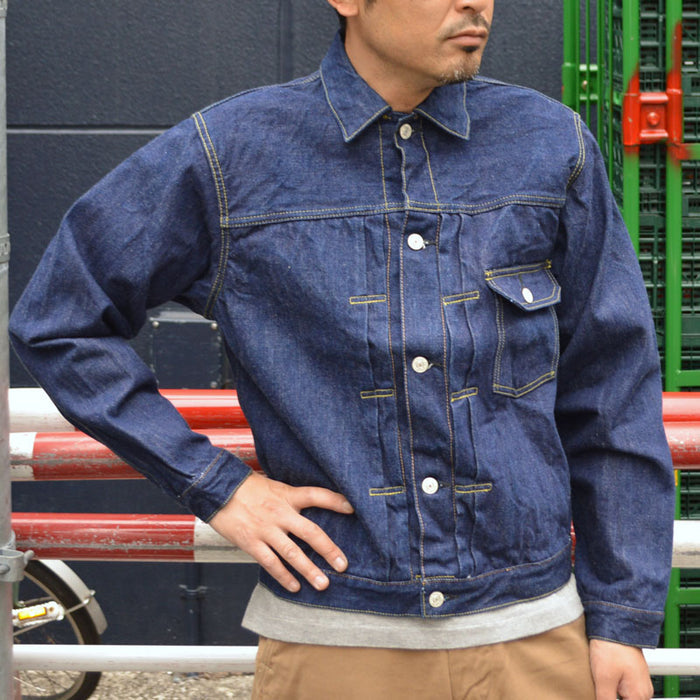 STUDIO D'ARTISAN "SD-DO1J" 15oz DO1 Denim Jacket