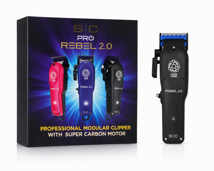 Stylecraft Rebel 2.0 Professional Hair Clipper with Super C4RBN Motor