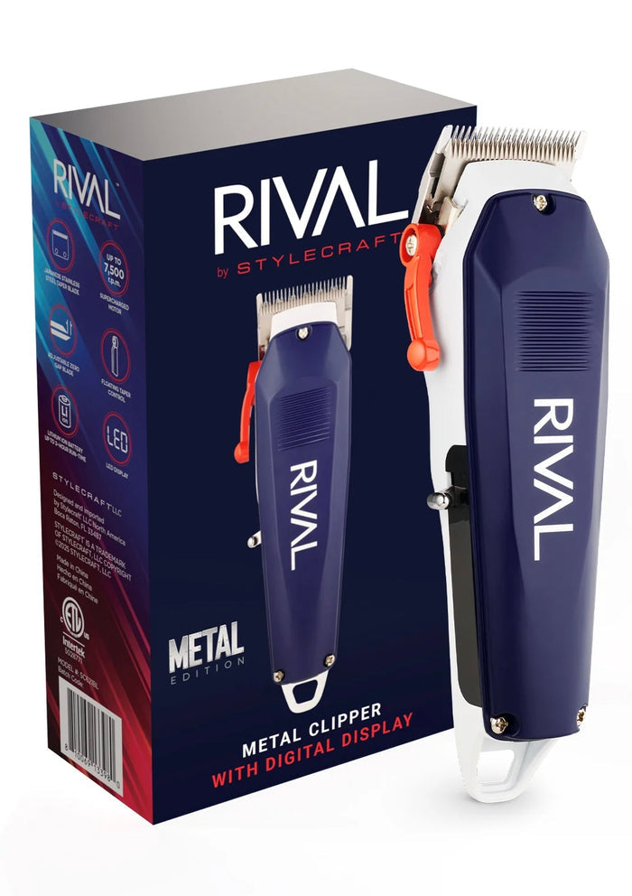 Stylecraft Rival Metal Hair Clipper with Digital Display