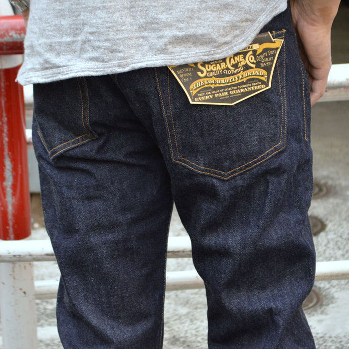 SUGAR CANE "SC42021" 14.25oz Standard Denim 2021 Model Slim Fit