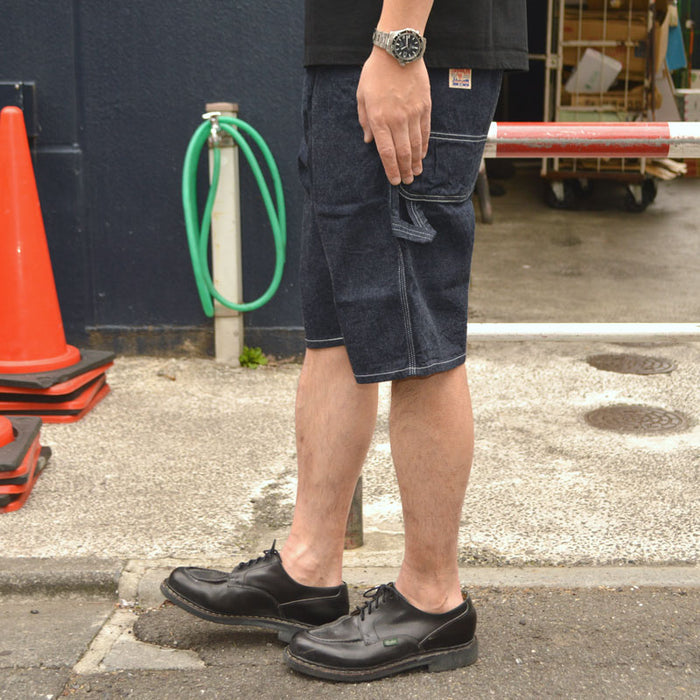 SUGAR CANE "SC52565" 11oz. Blue Denim Work Shorts