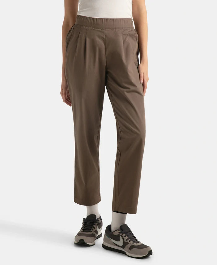Super Combed Cotton Regular Fit Hybrid Pants - Dark Khaki
