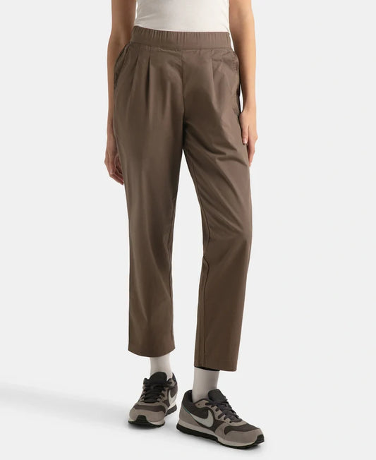Super Combed Cotton Regular Fit Hybrid Pants - Dark Khaki