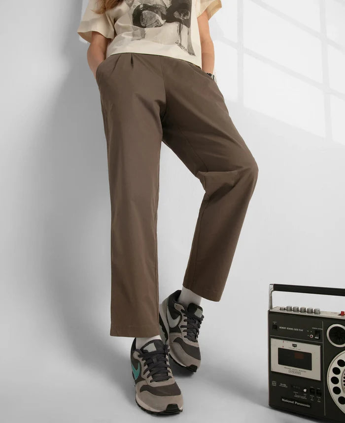 Super Combed Cotton Regular Fit Hybrid Pants - Dark Khaki