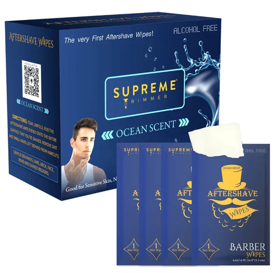 Supreme Trimmer Aftershave Wipes