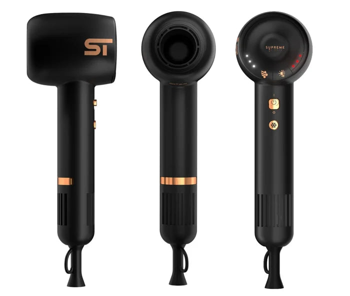Supreme Trimmer Brushless Motor Hair Dryer - Black