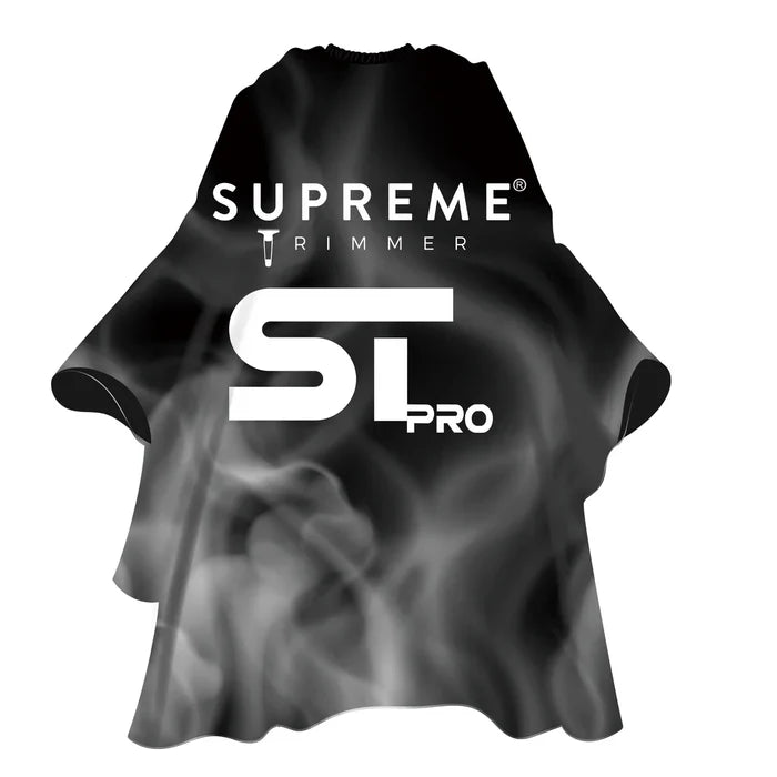Supreme Trimmer Premium Barber Cape - Steel Smoke