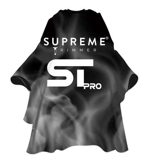 Supreme Trimmer Premium Barber Cape - Steel Smoke