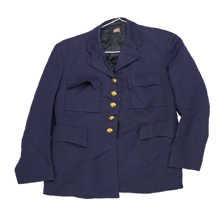 Swedish Army Blue Service Dress Jacket - Medium - Swedish Army Surplus - Dress Jackets