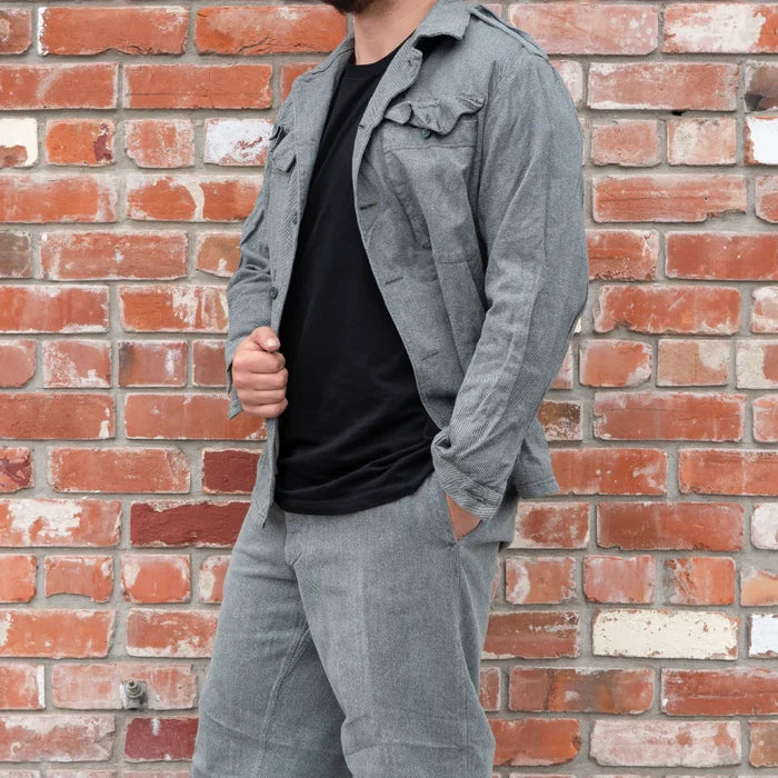 Swiss Denim Work Shirt - Swiss Army Surplus - Service Shirts