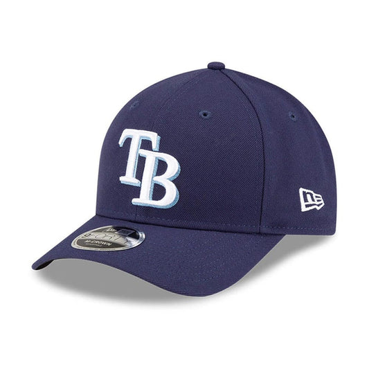 This is a Tampa Bay Rays MLB Player Replica Navy 9FORTY M-Crown Adjustable Cap 1