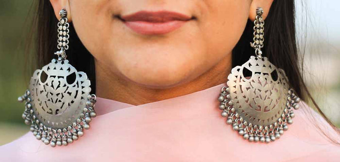Tattva Classic Carved Earrings