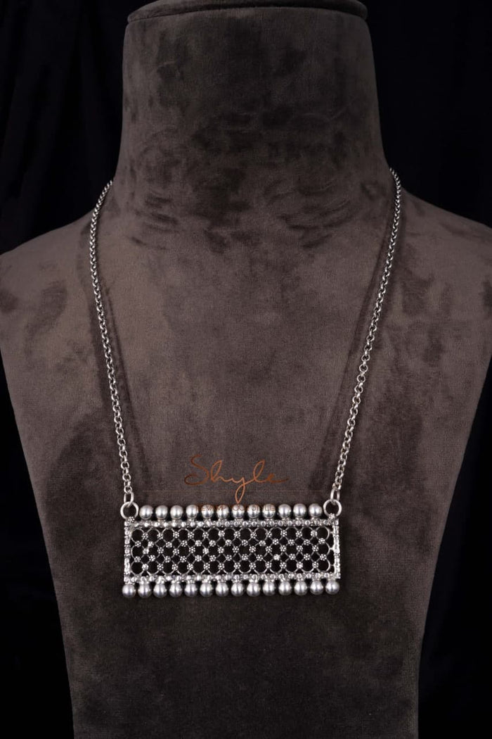Tattva Flora Jali Statement Necklace