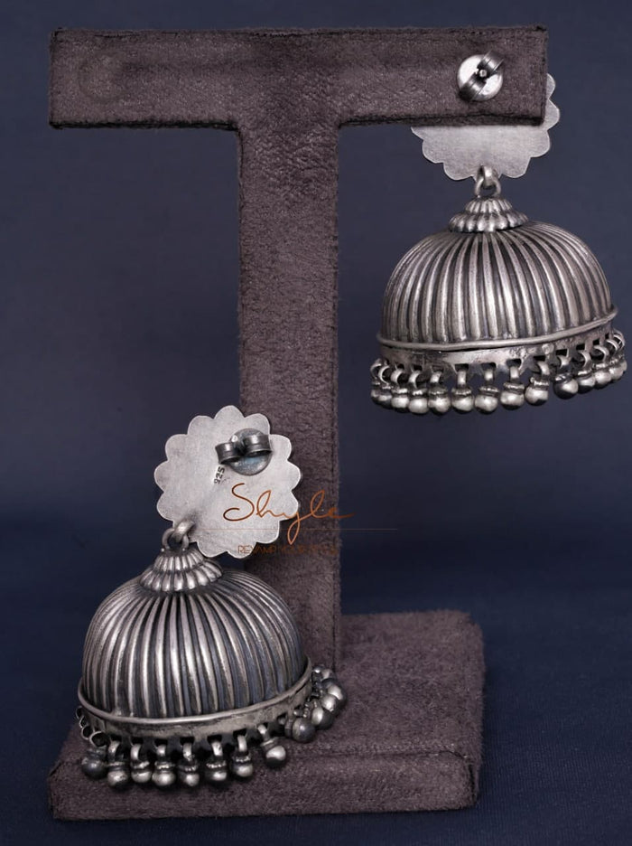 Tattva Flower Motif Timeless Jhumka