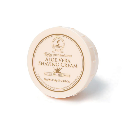 Taylor of Old Bond Street Aloe Vera Shaving Cream 150g