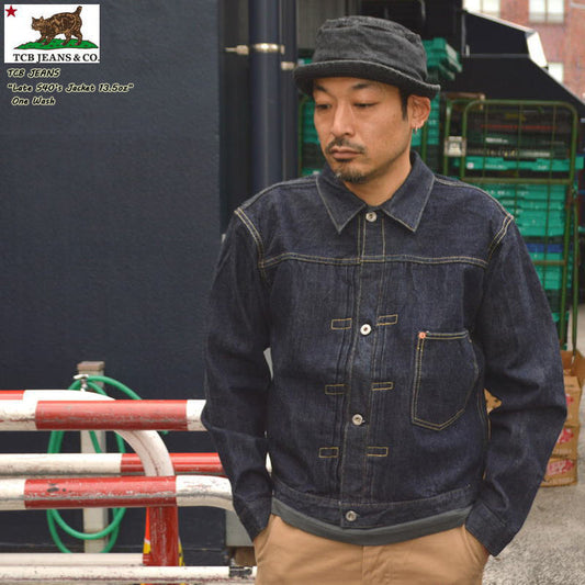 TCB jeans "Late S40's Jacket" 13.5oz 40's DENIM JACKET