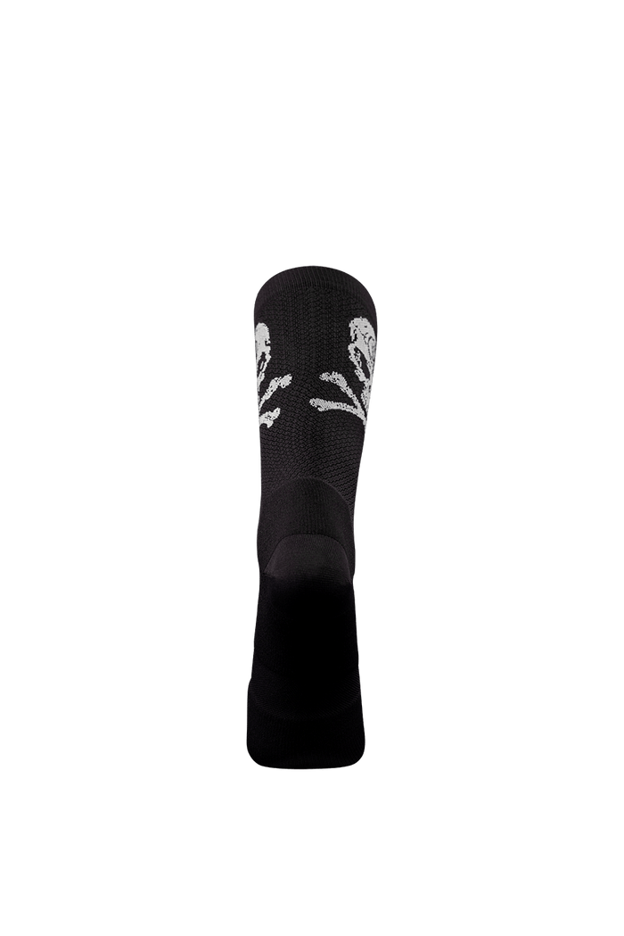 SM Cut of Out Tech Socks In NQG Black (GM)