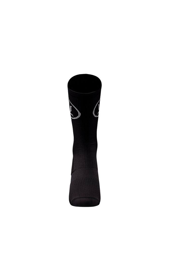SM Cut of Out Tech Socks In Insignia Black (GM)