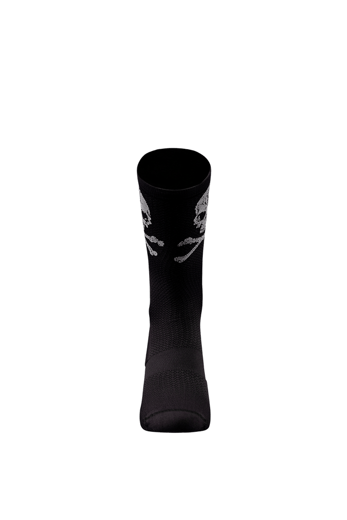 SM Cut of Out Tech Socks In NQG Black (GM)