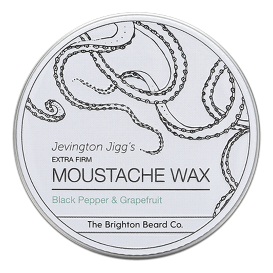 The Brighton Beard Co. Moustache Wax Black Pepper & Grapefruit 30g
