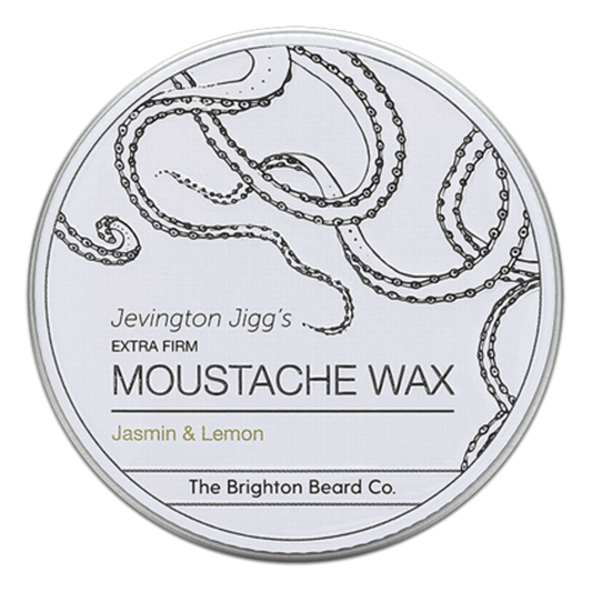 The Brighton Beard Co. Moustache Wax Jasmin & Lemon 30g