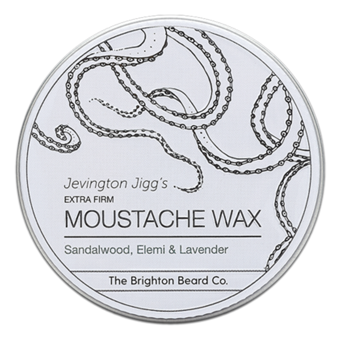 The Brighton Beard Co. Moustache Wax Sandalwood Elemi & Lavender 30g