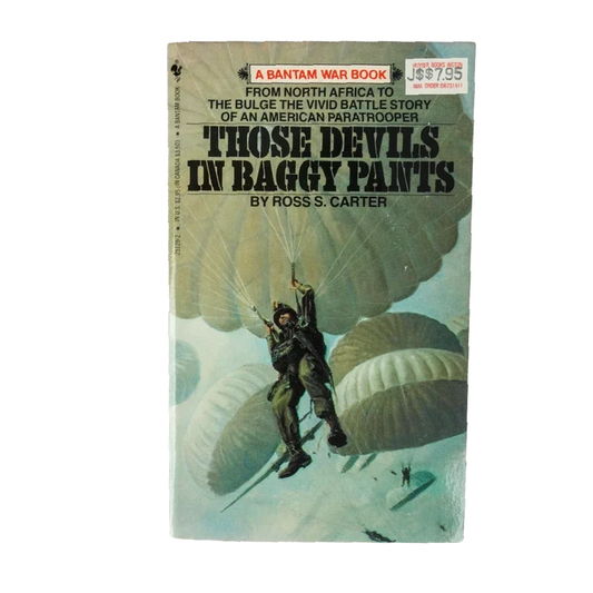 Those Devils in Baggy Pants - Ross S. Carter Book - Army & Outdoors - Books