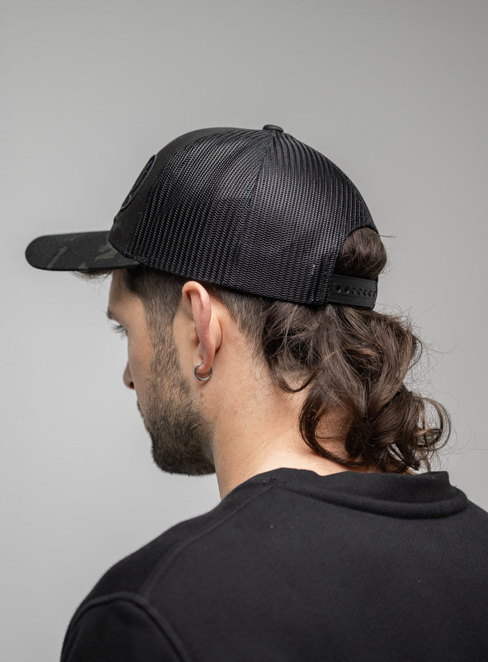 Hem Studio Image of accessory, Thrudark Cap in MultiCam Black (SS Accessory)