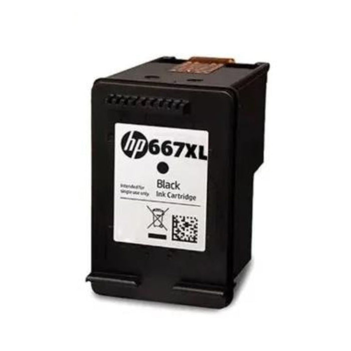 Tinta HP 667XL / 667 XL Negro - 3YM81AL | Deskjet Ink Advantage 2375/2775/6475/2875 | 480 páginas - Panamá