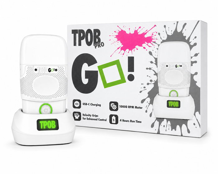 TPOB GO! Foil Shaver (Whiteout Edition)