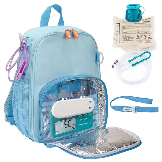 Triac Medical Products Feeding Pump Backpack for Enteralite Infinity, 6" x 8" x 14" - TI-MINI-Single - LL Medico