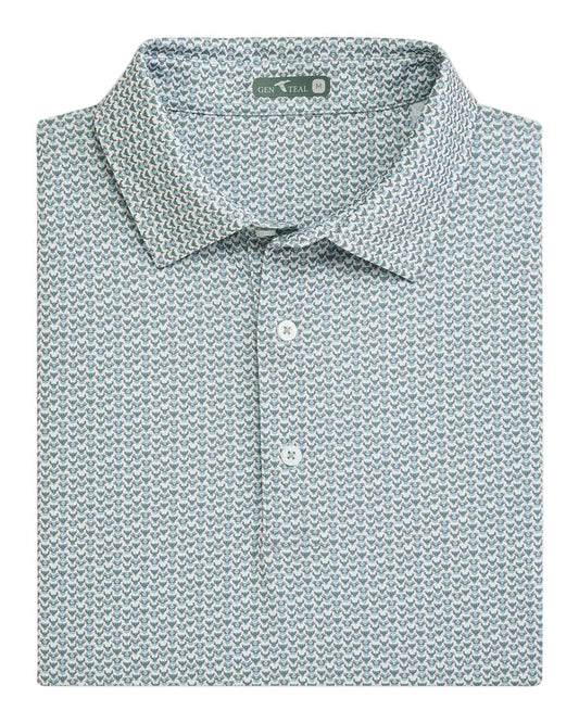 Trophy Printed Performance Polo