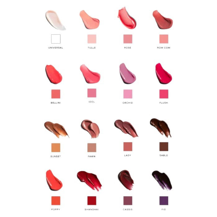A light gray tube labeled "U BEAUTY - THE PLASMA LIP COMPOUND 15ML" with a screw cap stands upright on a white background, offering advanced hydration and plumping for lips. Brand: U BEAUTY.
