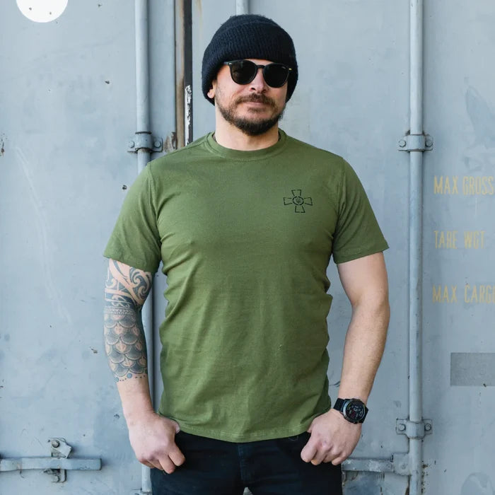 Ukrainian Army Olive T-Shirt - Value Grade - Ukrainian Army Surplus - Plain & Print T-Shirts
