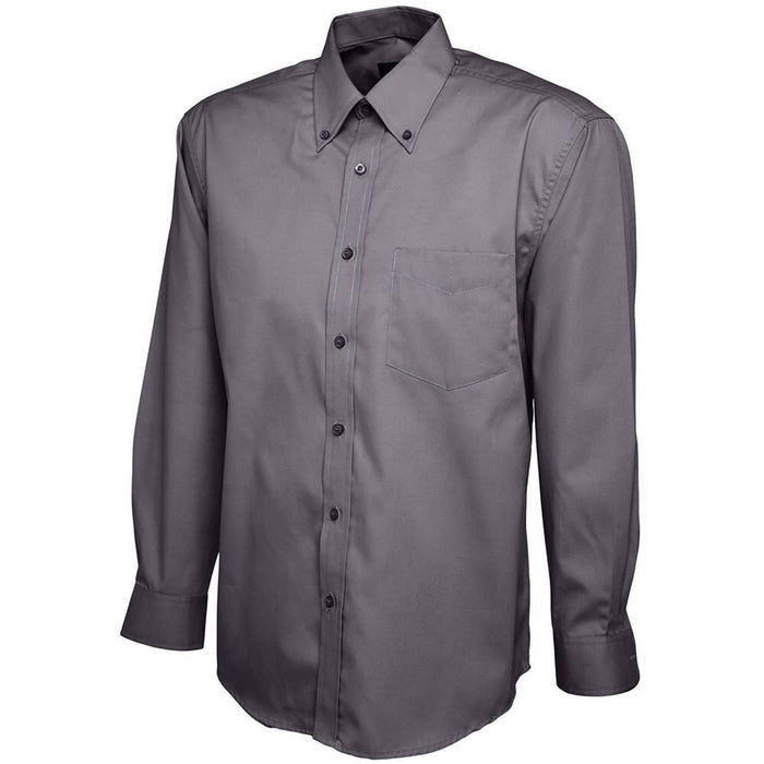 Charcoal / S - 14.5 Neck