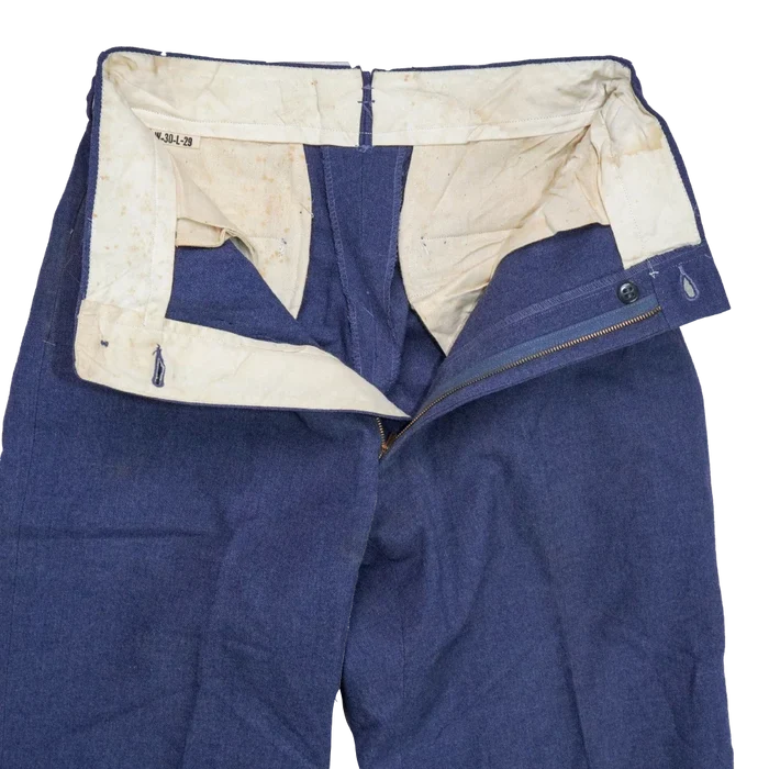 US Air Force 1950s Wool Service Dress Trousers - 30x29, Small, Item 3 - US Air Force Surplus - Dress Trousers