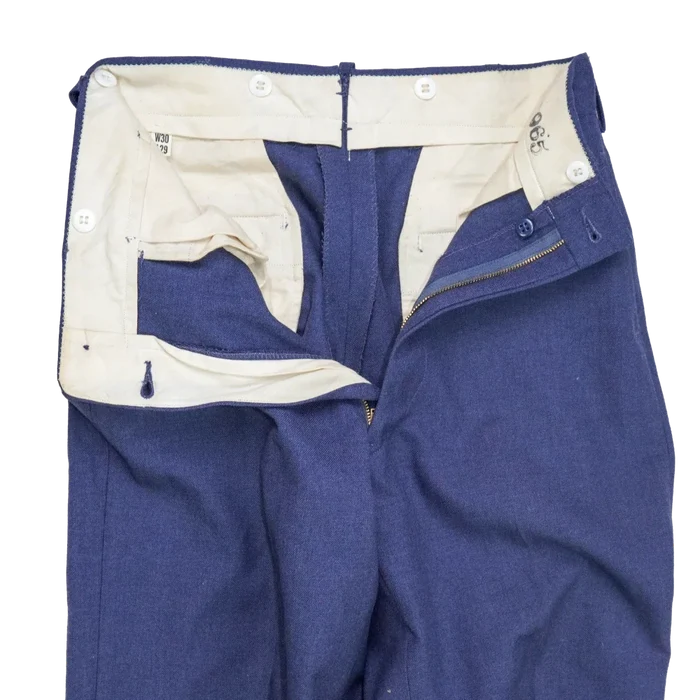 US Air Force 1950s Wool Service Dress Trousers - 30x29, Small, Item 5 - US Air Force Surplus - Dress Trousers