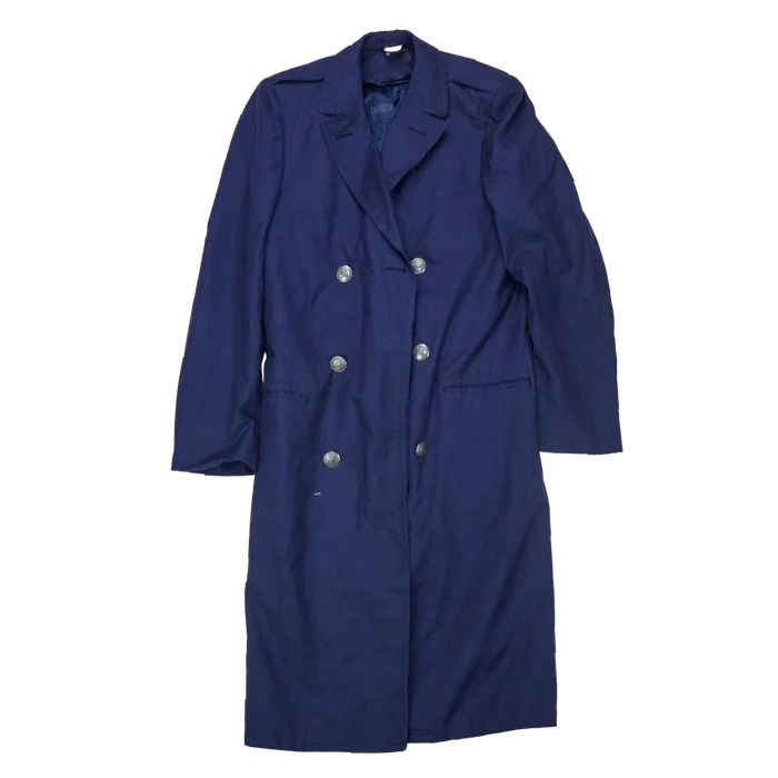 US Air Force Blue Overcoat - 37XL, Small - US Air Force Surplus - Great Coats