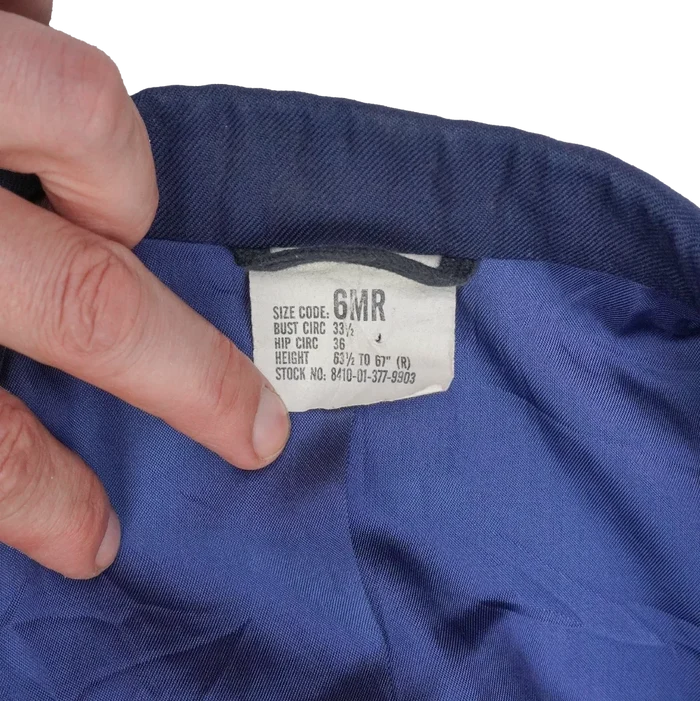 US Air Force ROTC Women's Service Dress Jacket - 6MR, XSmall - US Air Force Surplus - Dress Jackets