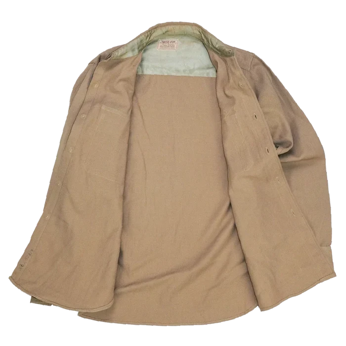 US Army 1940s Officers Service Dress Shirt - Small - US Army Surplus - Service Shirts
