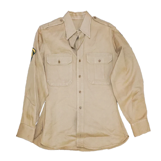US Army 1946 Pattern Tan Service Shirt - Small - US Army Surplus - Service Shirts